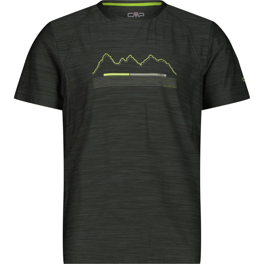 CMP - T-Shirt Herren pine melange