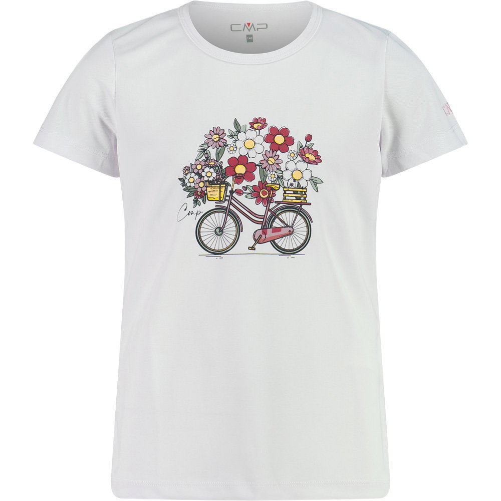 CMP - T-Shirt Kinder bianco