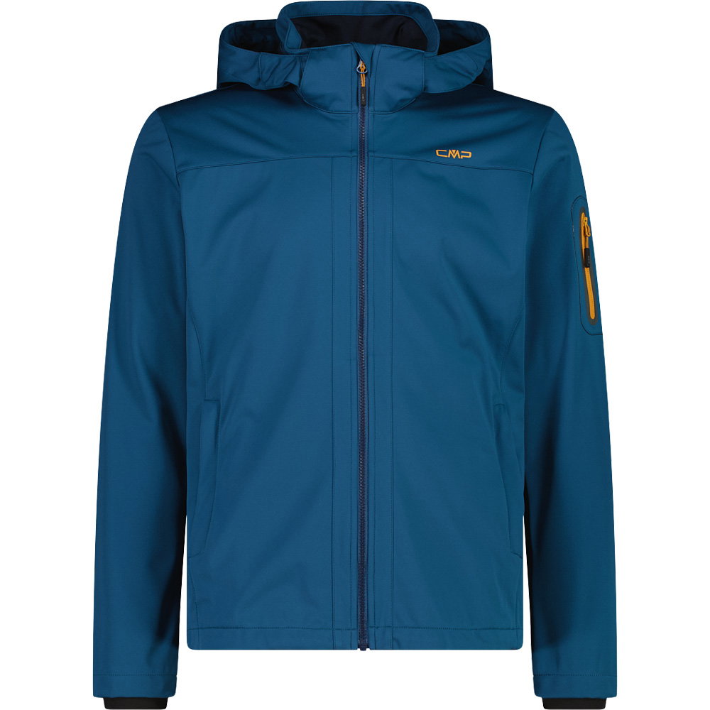 CMP - Zip Hood Softshelljacke Herren petroleum