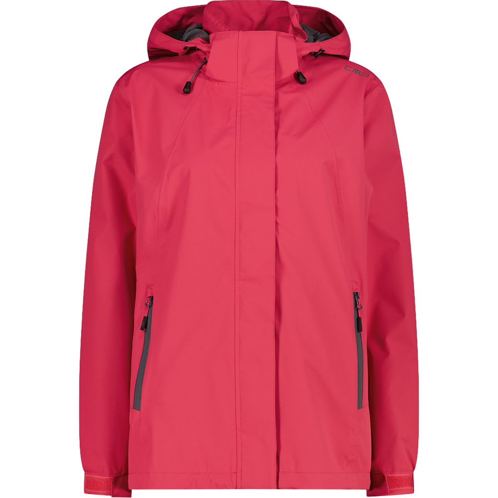 CMP - Zip Hood With Ventilation Regenjacke Damen magenta