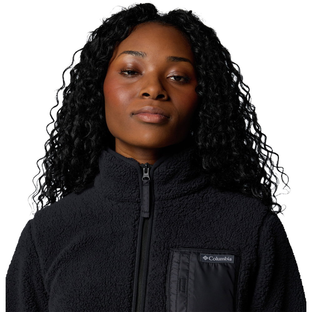 Columbia - West Bend™ Full Zip II Sherpa Fleece Jacket Women black