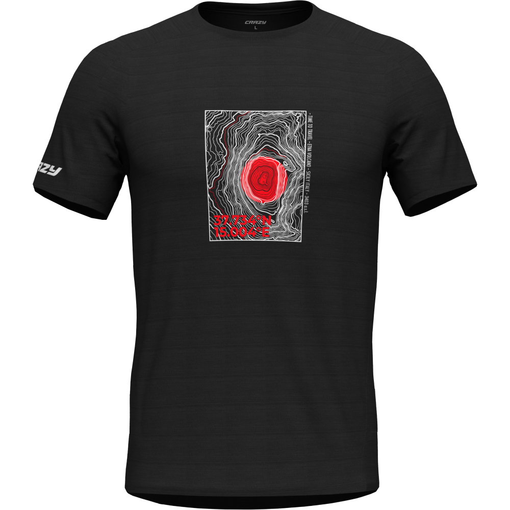Crazy - Logo T-Shirt Herren slate