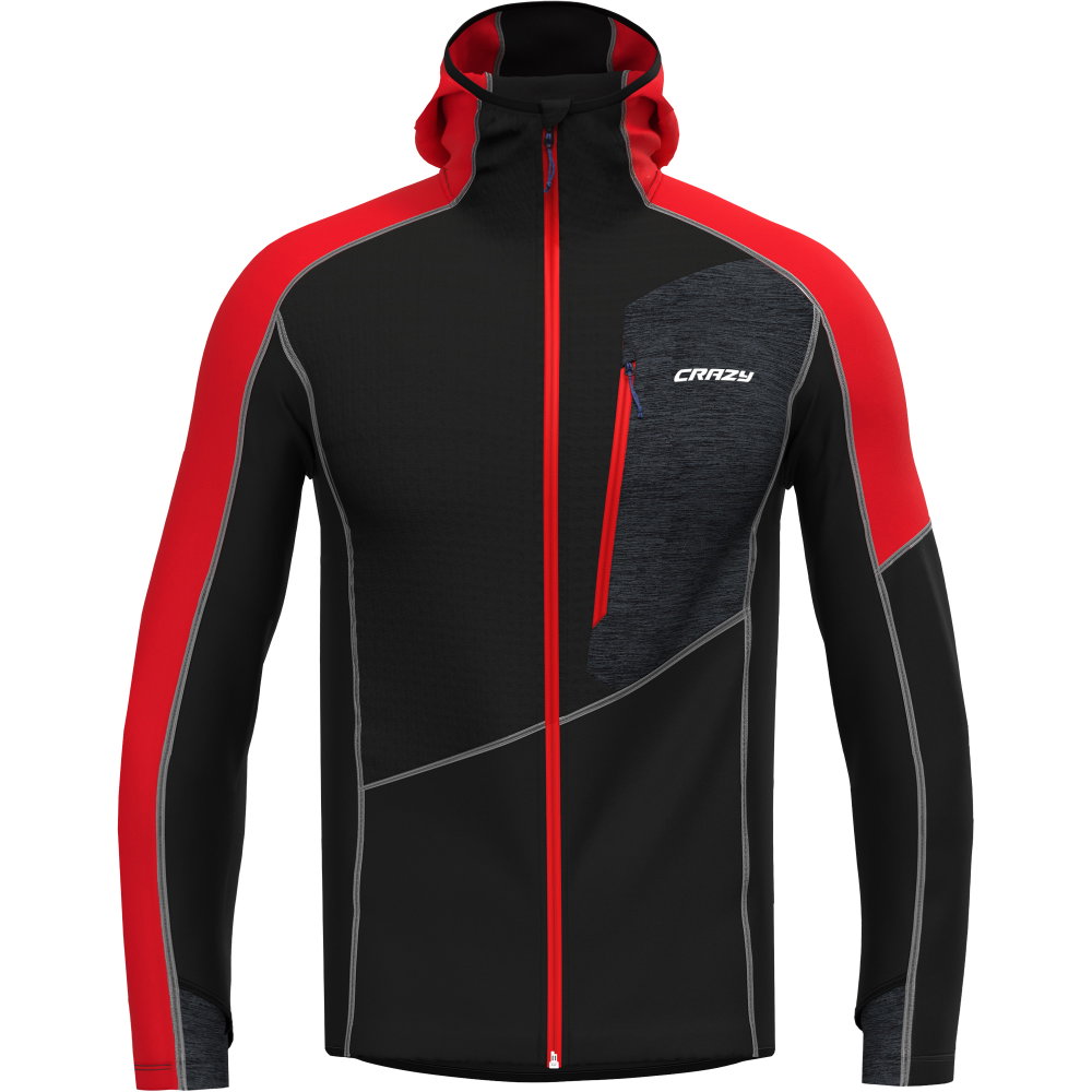 Crazy - Traverse Midlayerjacke Herren slate black