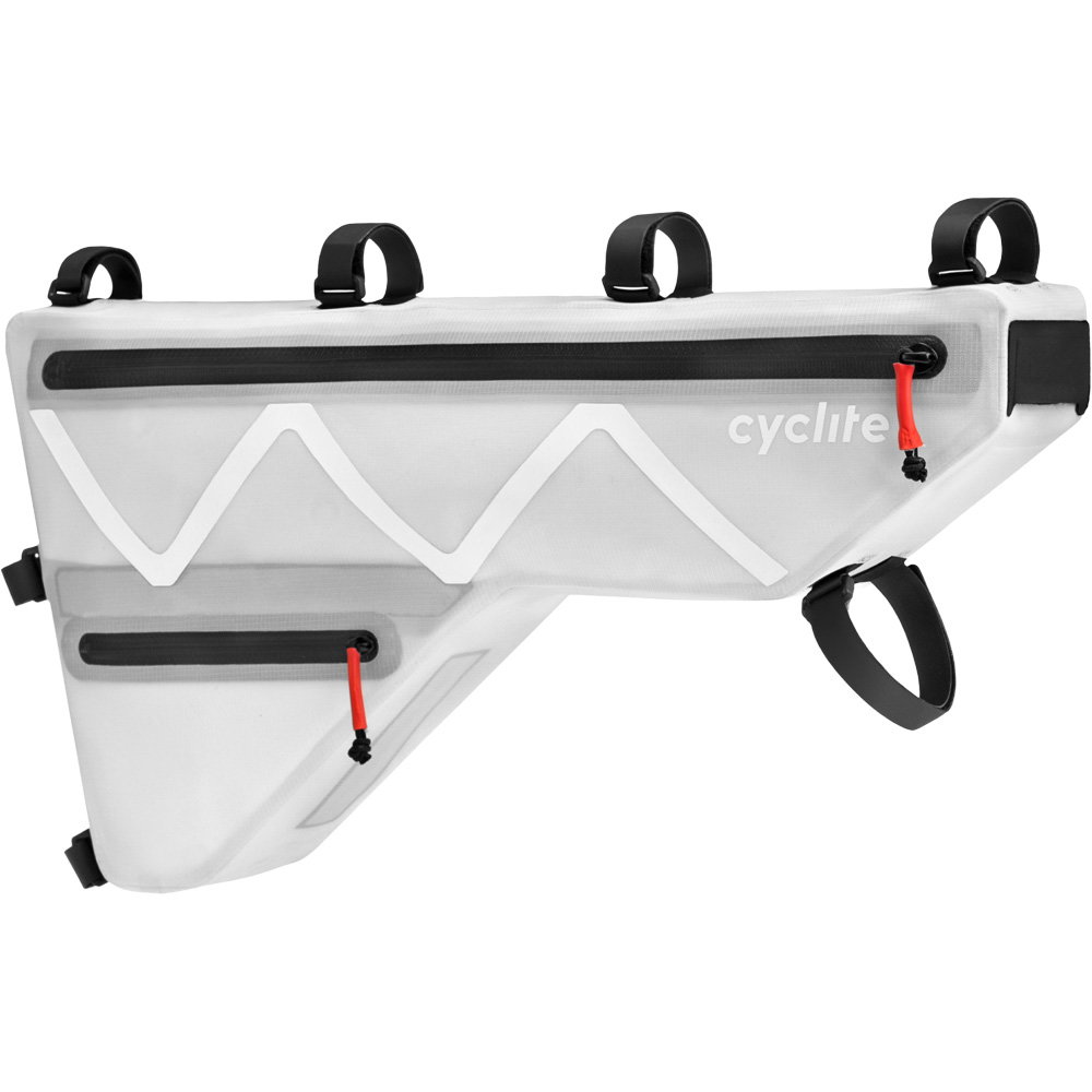 Cyclite - Frame Bag Large / 02 Fahrradtasche light grey