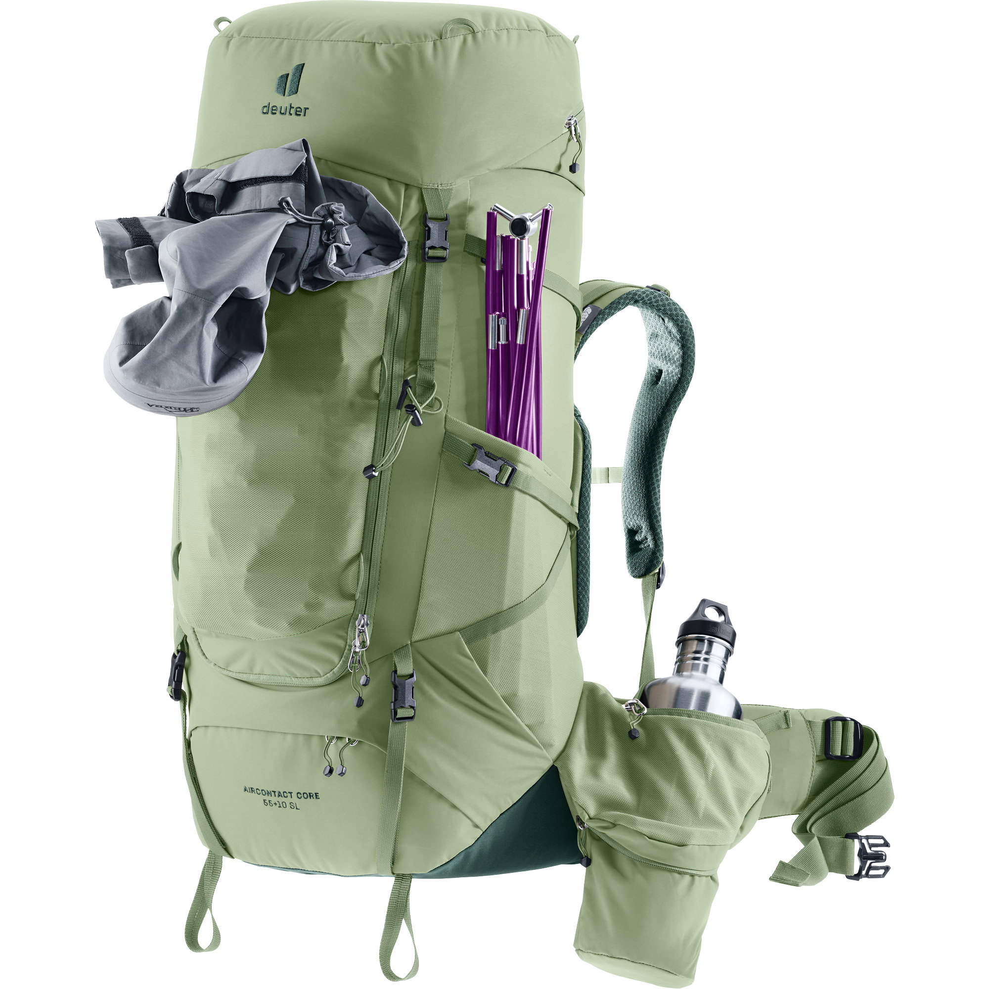 deuter - Aircontact Core 55+10L SL Backpack Women grove at Sport 