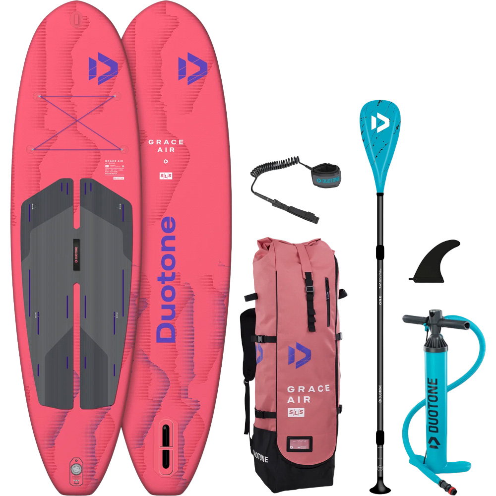 Duotone - DTS-iSUP Package Grace Air SLS 10'4' X 33' Board Set inkl. Duotone One Paddle