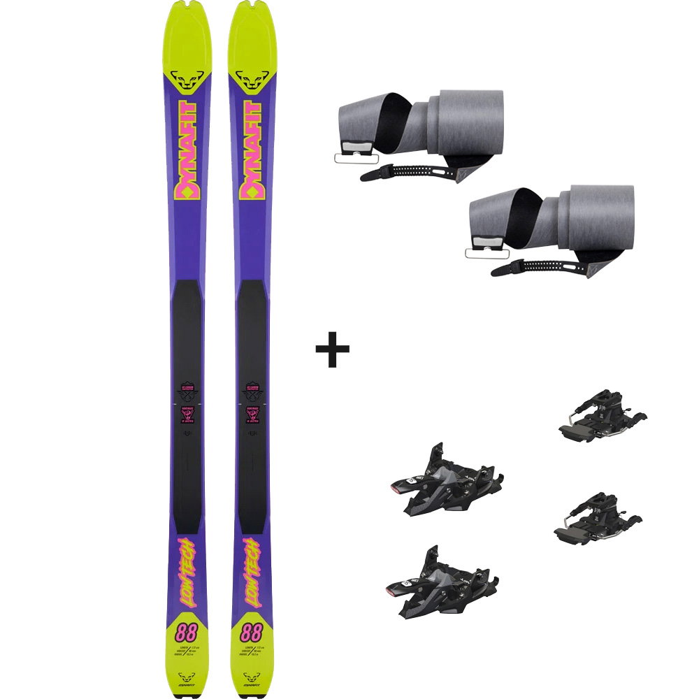 Dynafit - Low Tech 88 24/25 Tourenski Komplettset & Marker Bindung & Fell