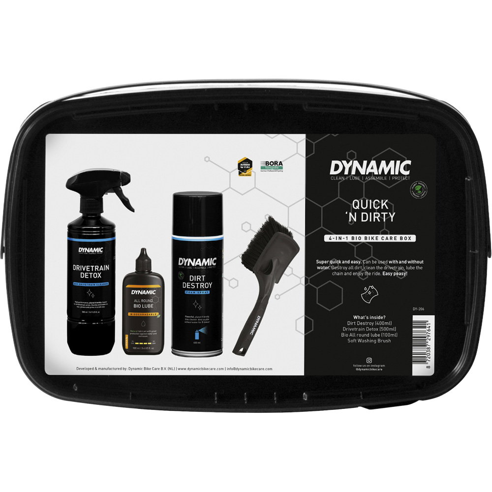 Dynamic Bikecare - Quick'n Dirty Fahrradpflege-Box schwarz