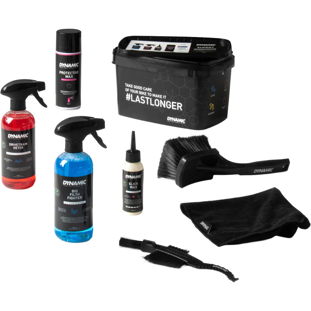 Dynamic Bikecare - Super 7 Fahrradpflege-Box schwarz
