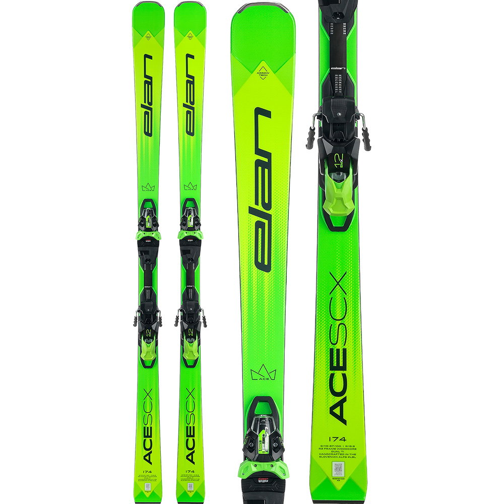 Elan - ACE SCX 25/26 Ski inkl. EMX 12.0 GripWalk® Bindung