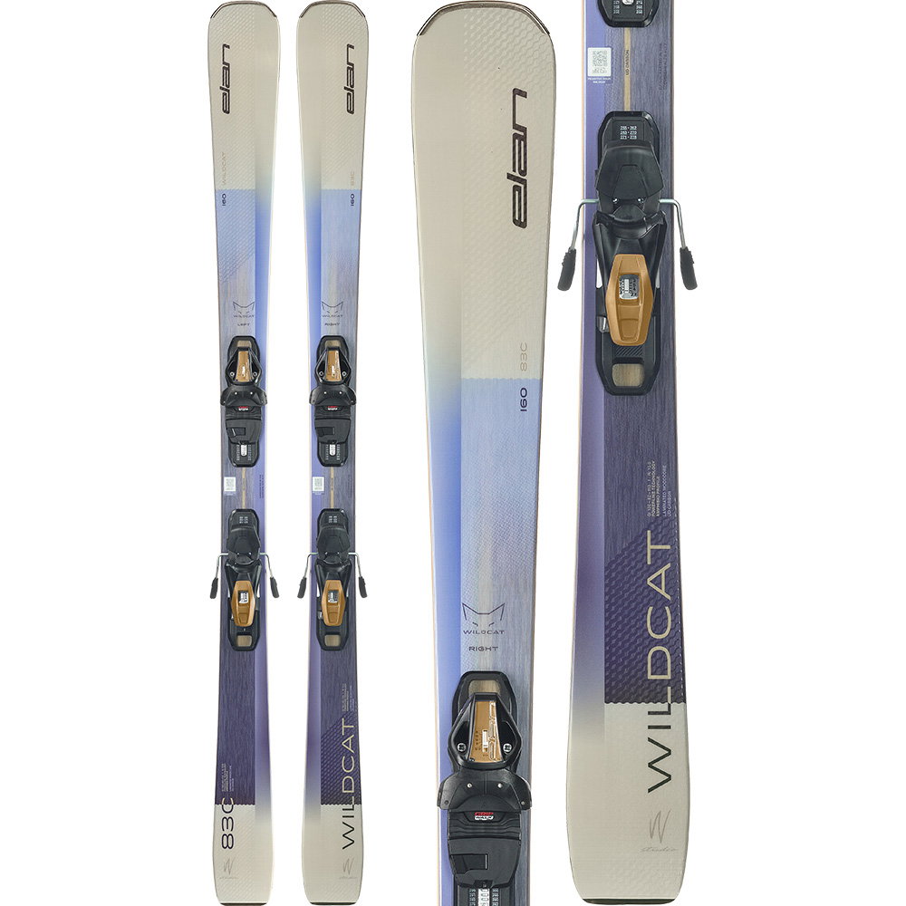 Elan - Wildcat 83 C 26/27 Ski Damen inkl. EL 9.0 GripWalk® Bindung