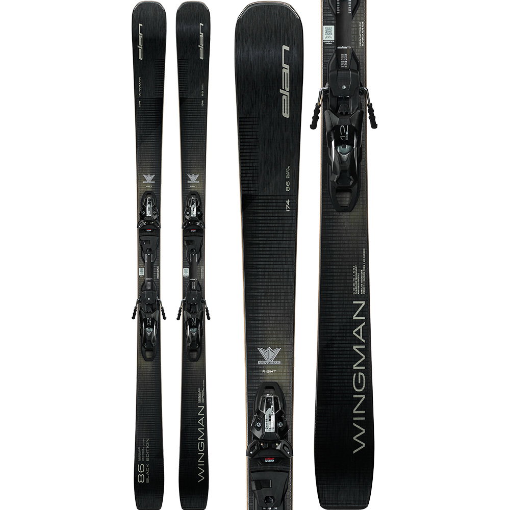 Elan - Wingman 86 Black Edition 26/27 Ski inkl. EMX 12.0 GripWalk® Bindung