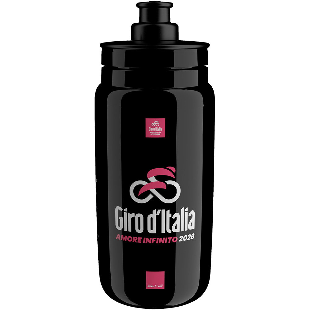 Elite - Fly Giro d’Italia 2026 Trinkflasche 550ml schwarz