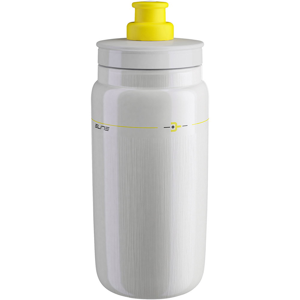 Elite - Fly Tex Maillot Jaune Trinkflasche 550ml weiß