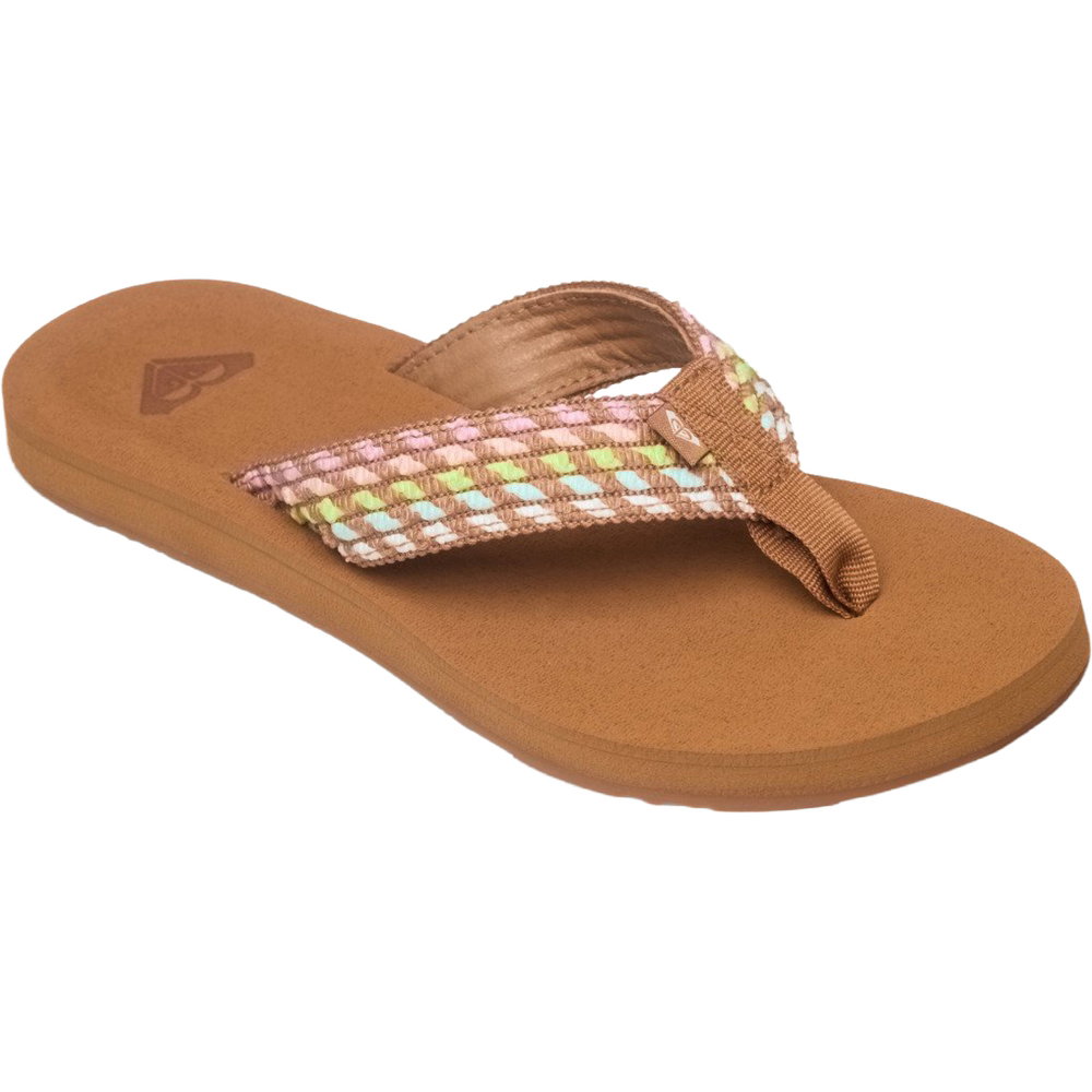Roxy - Porto Rope Flip Flops Damen bunt