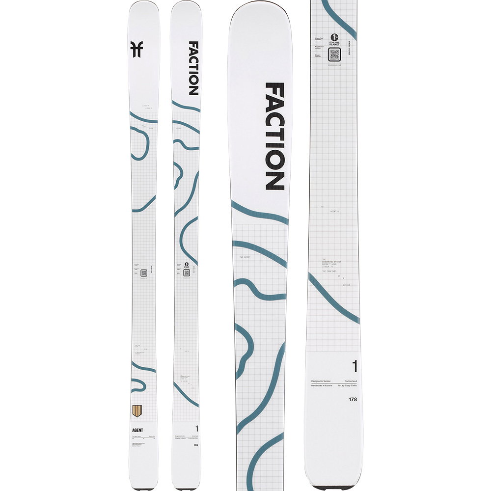 Faction - Agent 1 White 25/26 Tourenski