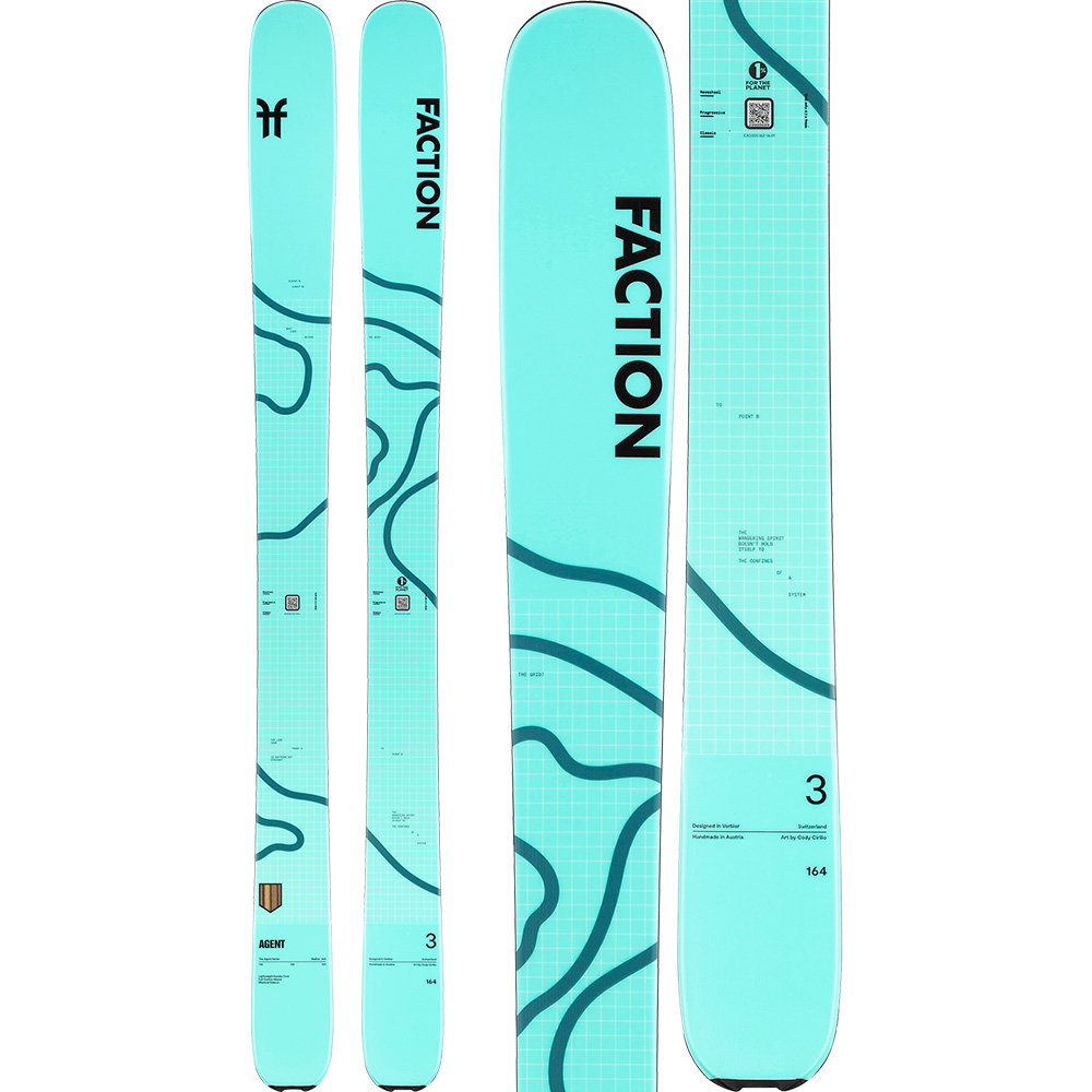 Faction - Agent 3 Ice Blue 26/27 Tourenski