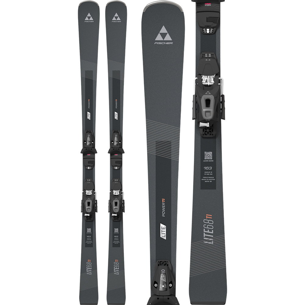 Fischer - Lite 68 TI 25/26 Ski Damen inkl. RS 10 GripWalk® SLR Bindung