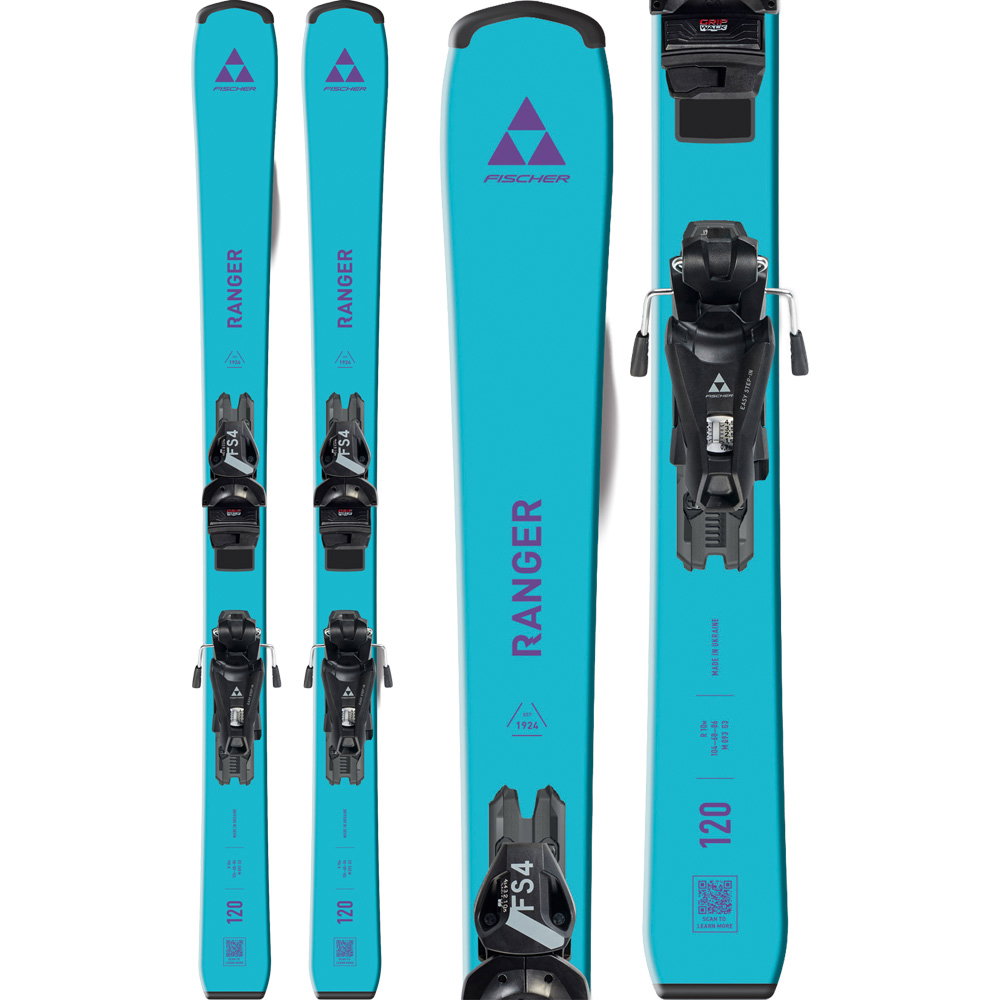 Fischer - Ranger JR 26/27 Kinderski inkl. FS 7 GripWalk® CA JRS Bindung (70-130cm)