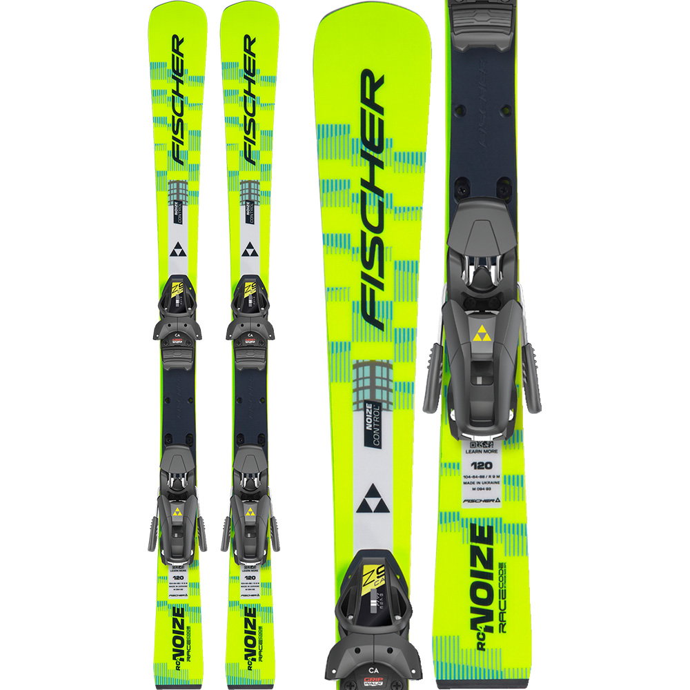 Fischer - RC4 Noize JR. 26/27Kinderski inkl. RC4 Z9 GripWalk® AC Bindung (125-140cm)
