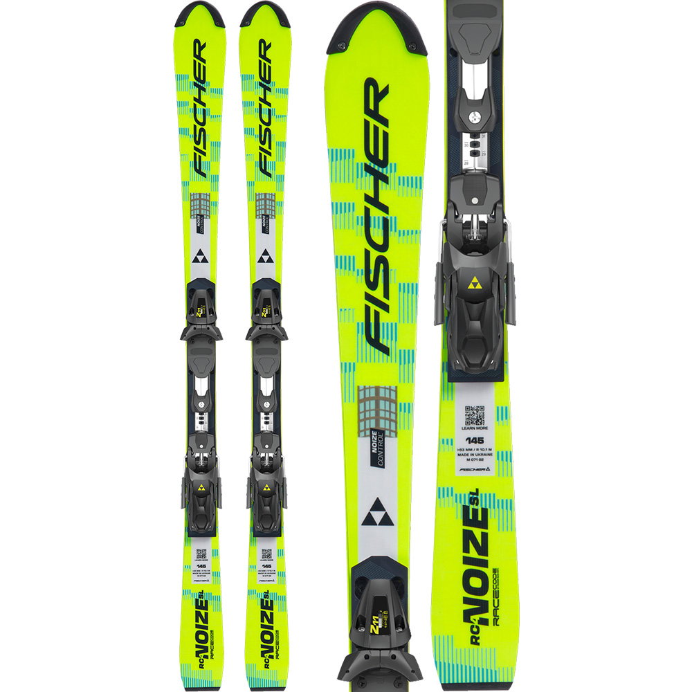 Fischer - RC4 Noize SL JR. 26/27 Kinderski inkl. RC4 Z9 GripWalk® AC Bindung (140-150cm)