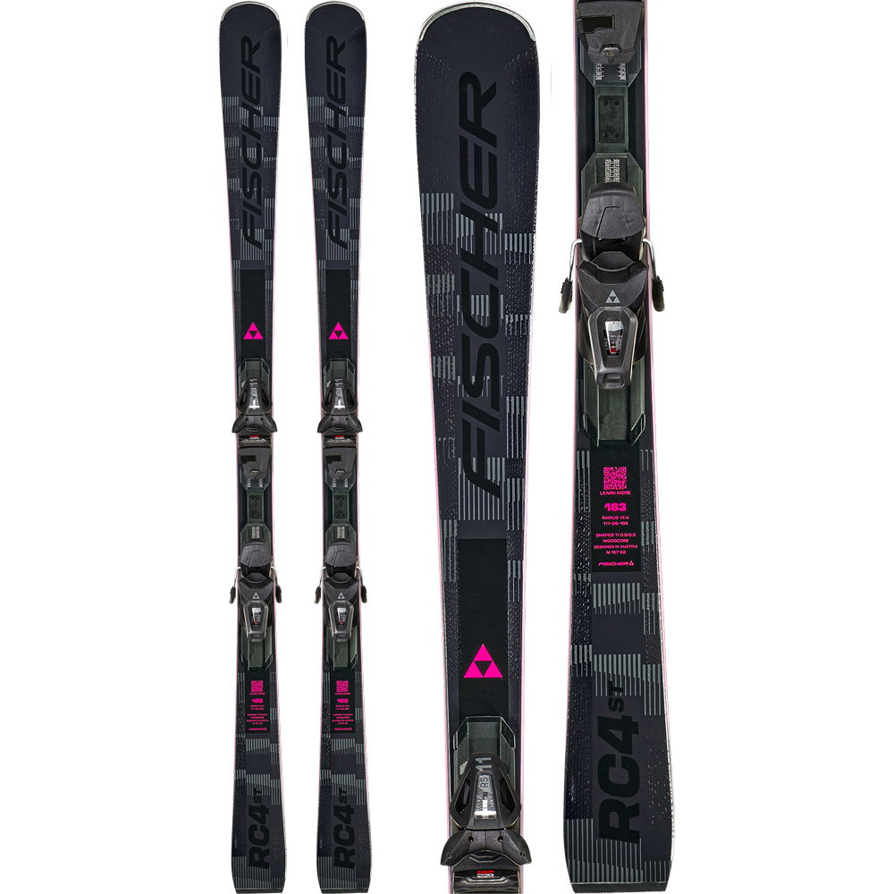 Fischer - RC4 ST 26/27 Ski inkl. RS 11 GripWalk® Powerrail Bindung
