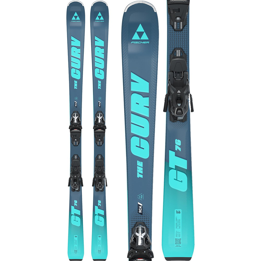 Fischer - The Curv GT 76 25/26 Ski inkl. RSW 10 GripWalk® Powerrail Bindung