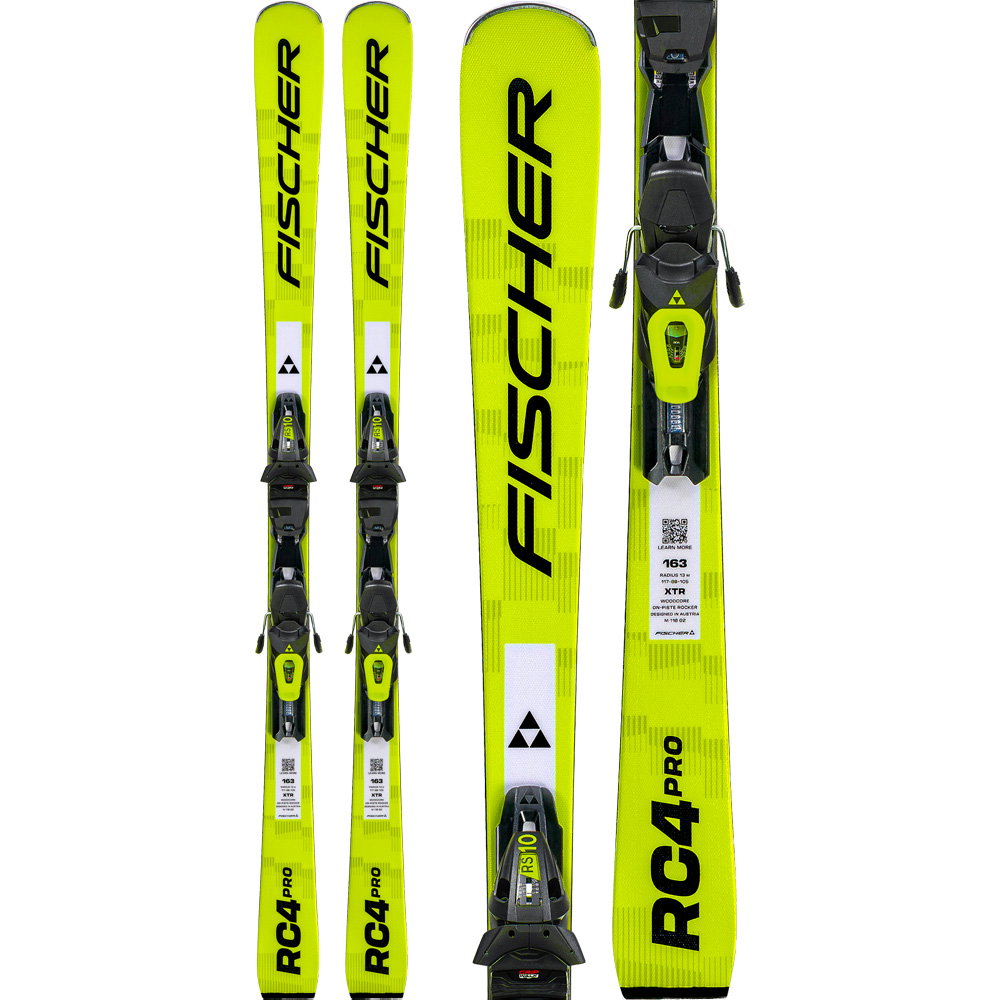 Fischer - XTR RC4 Pro 26/27 Ski inkl. RS 10 GripWalk® PowerRail Bindung
