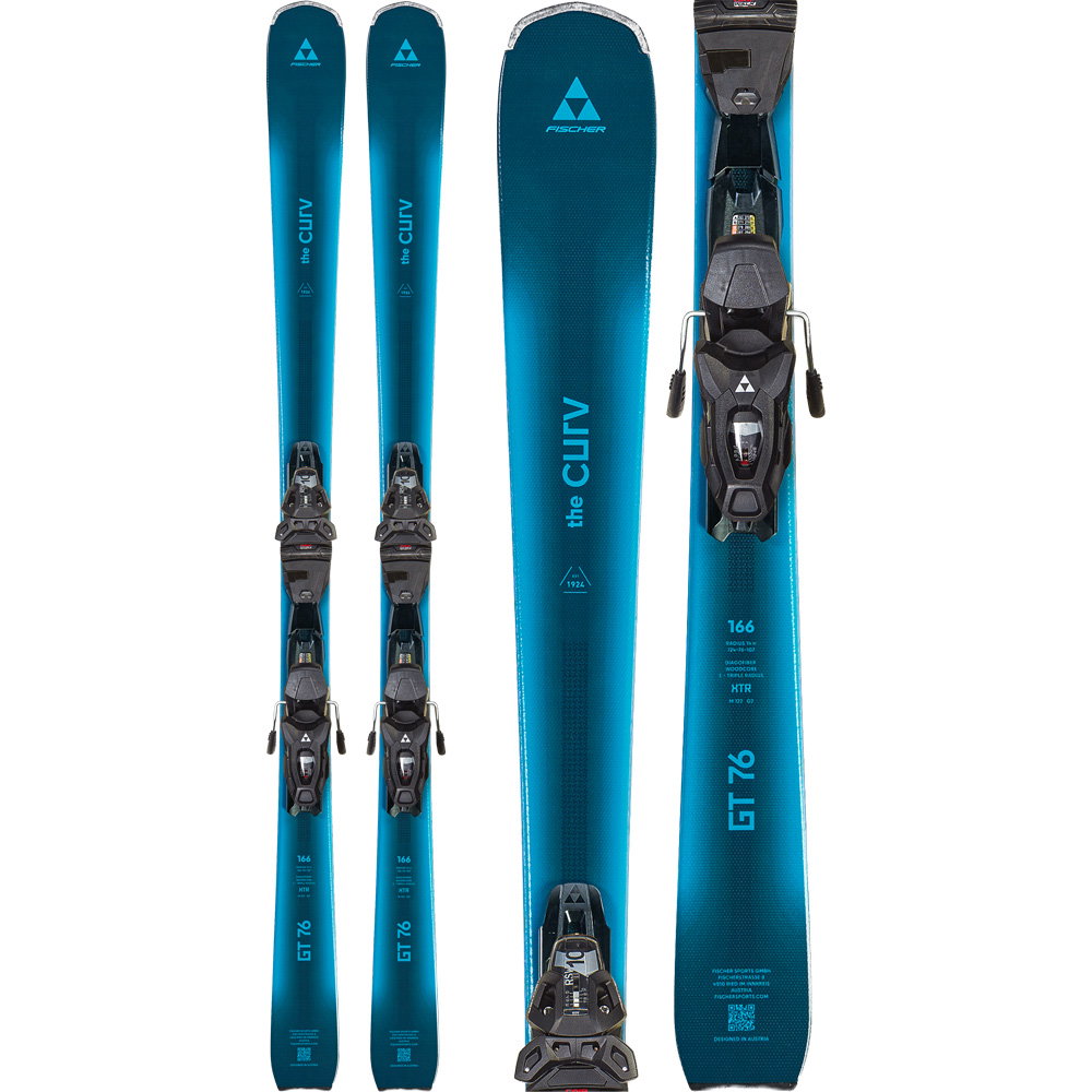Fischer - XTR The Curv GT 76 26/27 Ski inkl. RSW 10 GripWalk® Powerrail Bindung