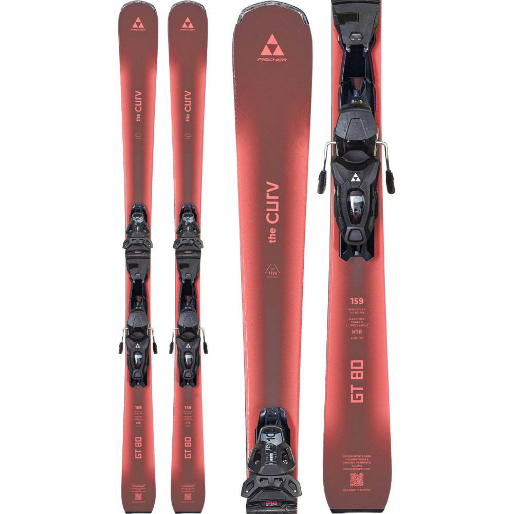 Fischer - XTR The Curv GT 80 26/27 Ski inkl. RSW 10 GripWalk® Powerrail Bindung