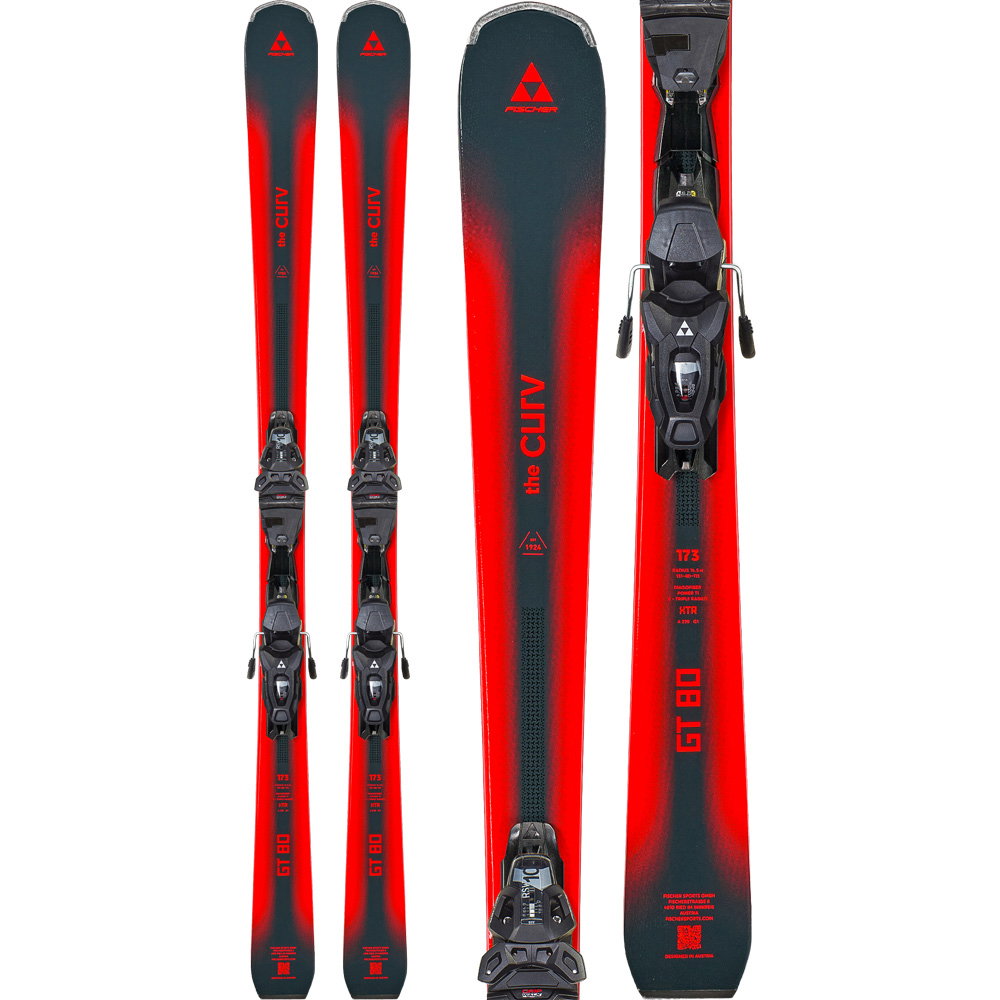Fischer - XTR The Curv GT 80 26/27 Ski inkl. RSW 10 GripWalk® Powerrail Bindung