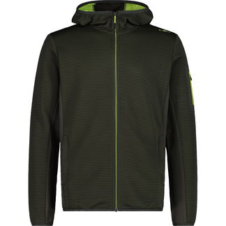 CMP - Fix Hood Fleecejacke Herren pine