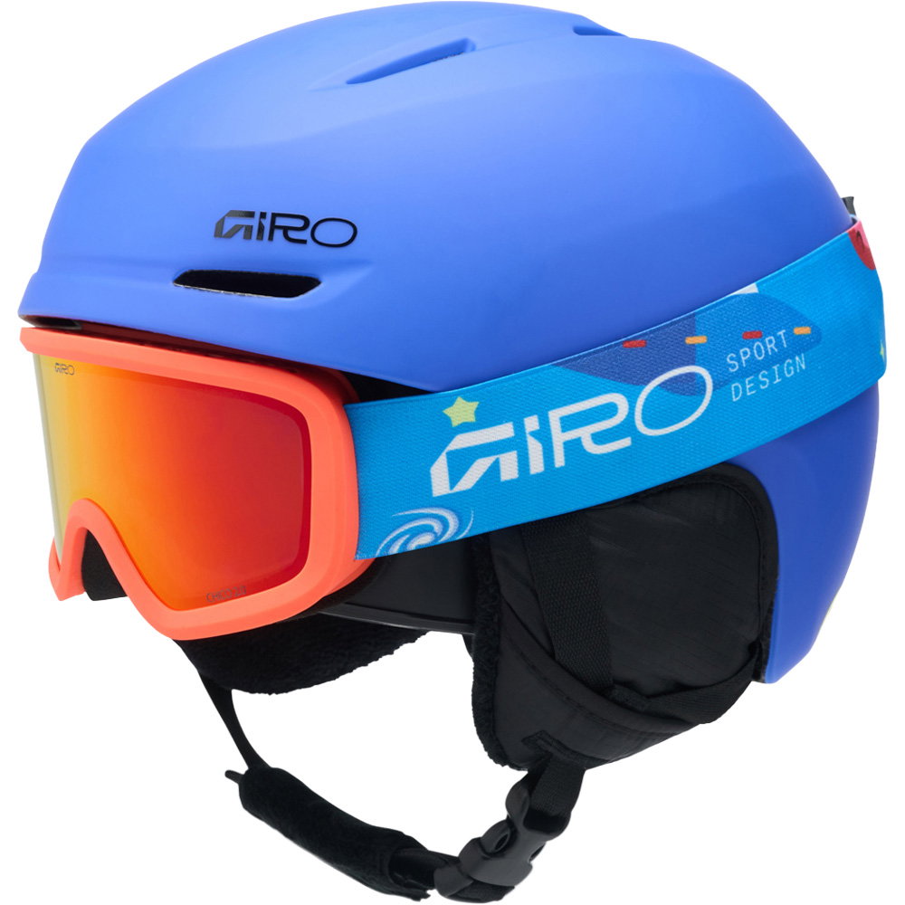 Giro - Spur CP Skihelm Kinder matte blue jewel