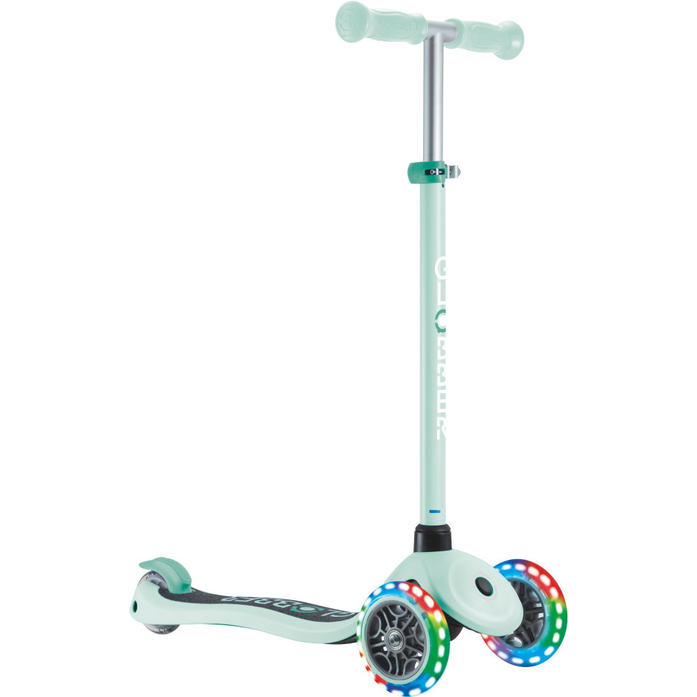 Globber - Primo Lights Scooter Kinder pastel mint