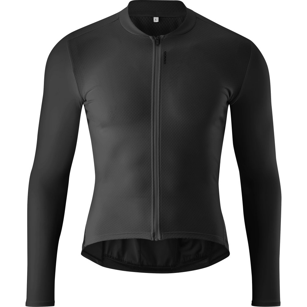 Sitivo Longsleeve Radtrikot Herren Schwarz