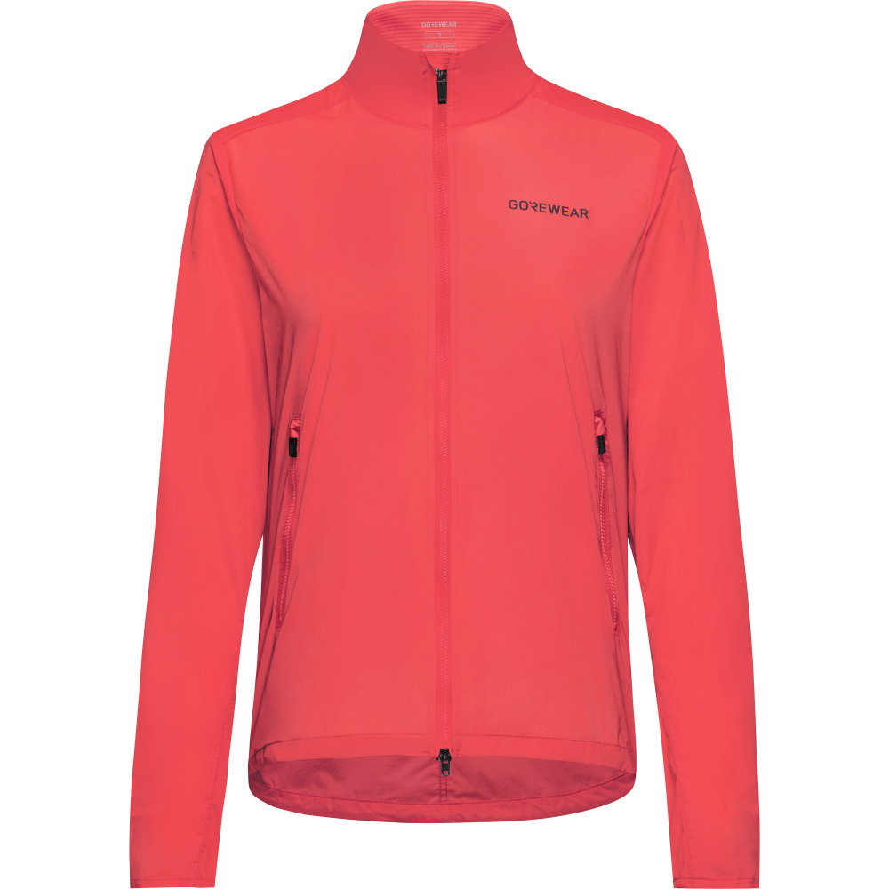GOREWEAR - Concurve Windbreaker Laufjacke Damen coral red