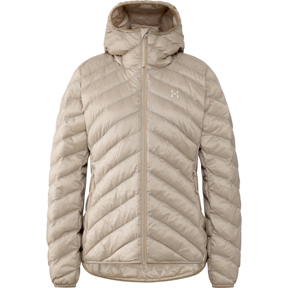 Haglöfs - Särna Mimic II Hood Isolationsjacke Damen chalk beige