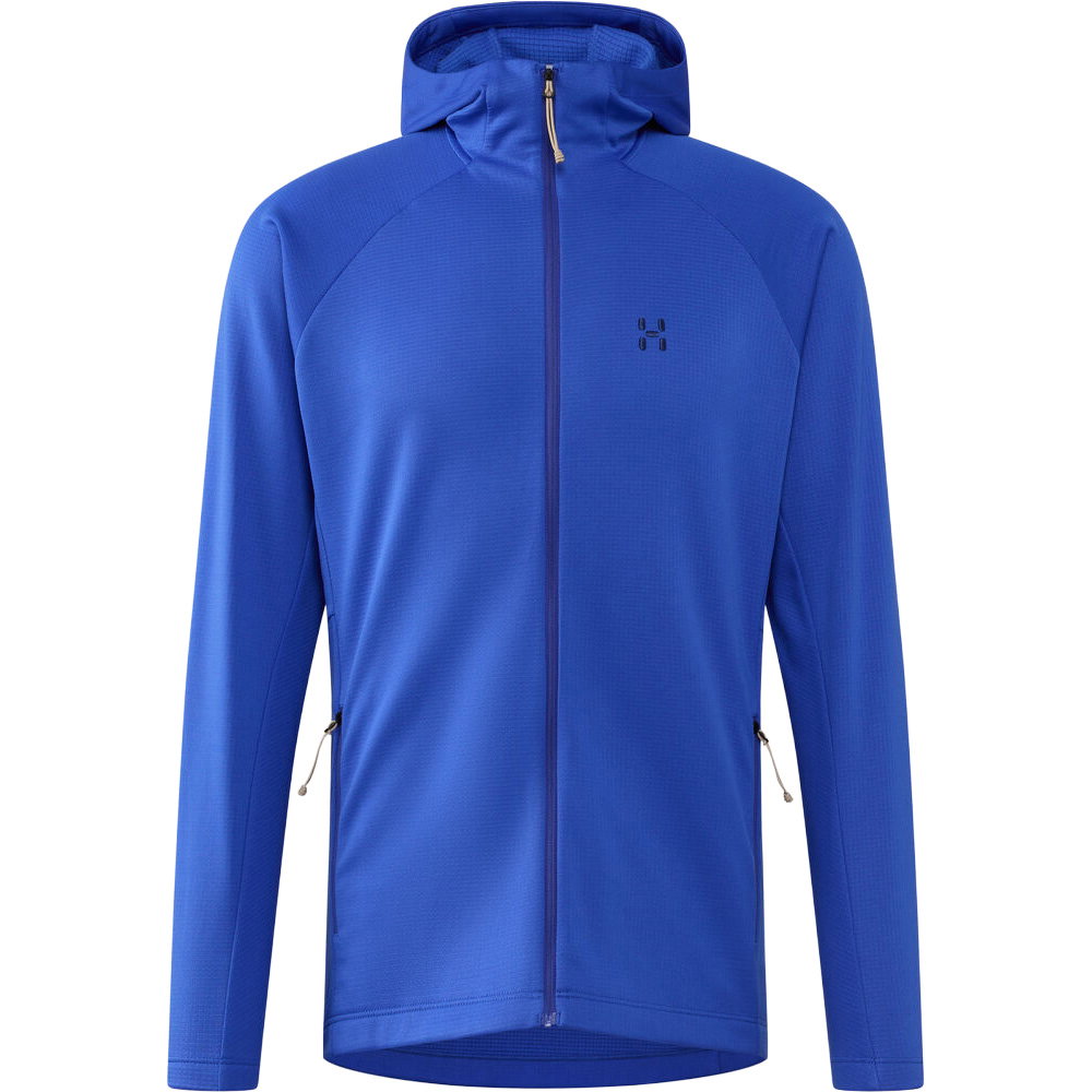 Haglöfs - Korp Mid Hood Fleecejacke Herren northern blue