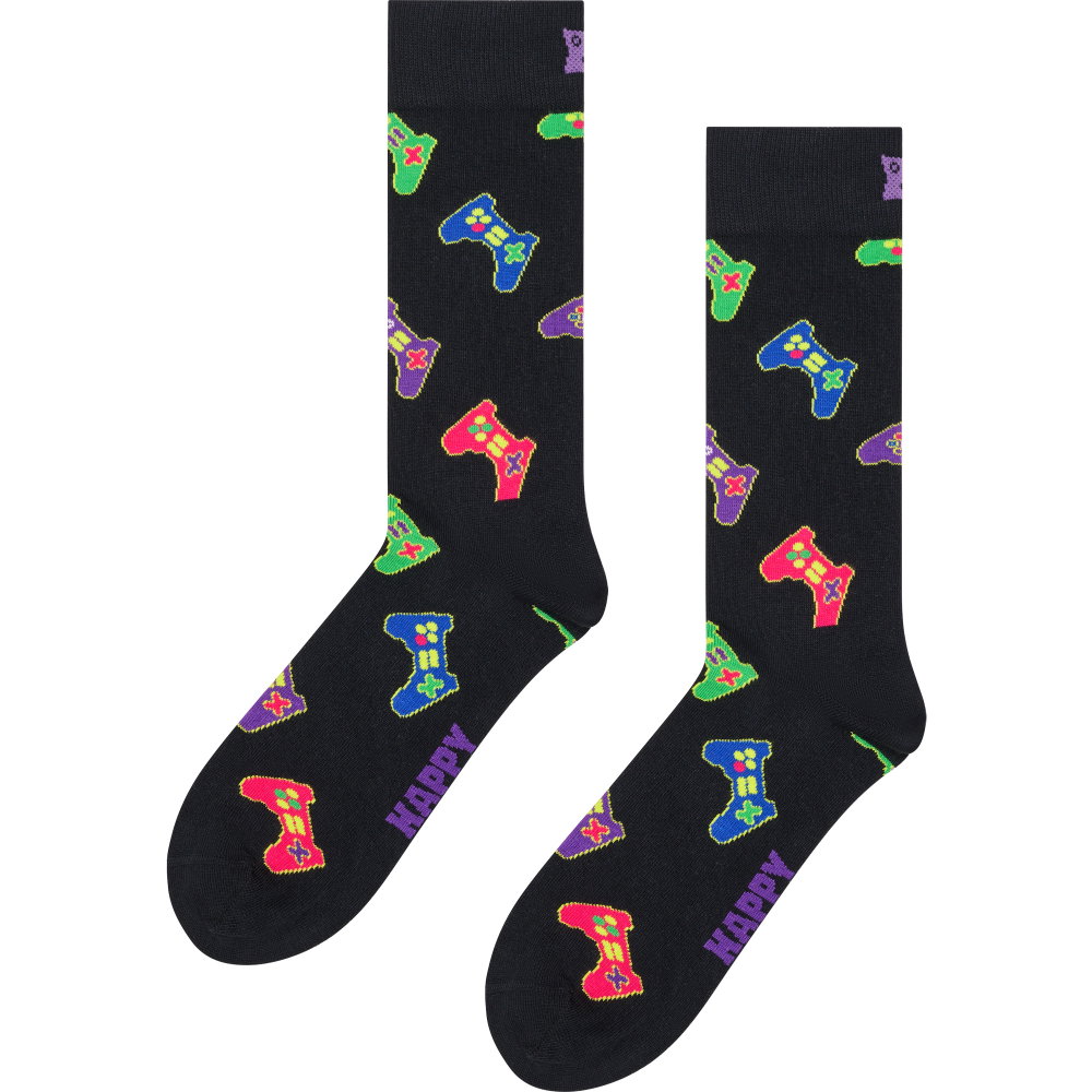 Happy Socks - Controller Socken schwarz 255947_2892