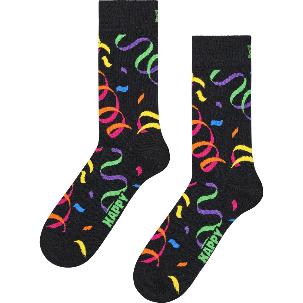 Happy Socks - Streamers Socken schwarz