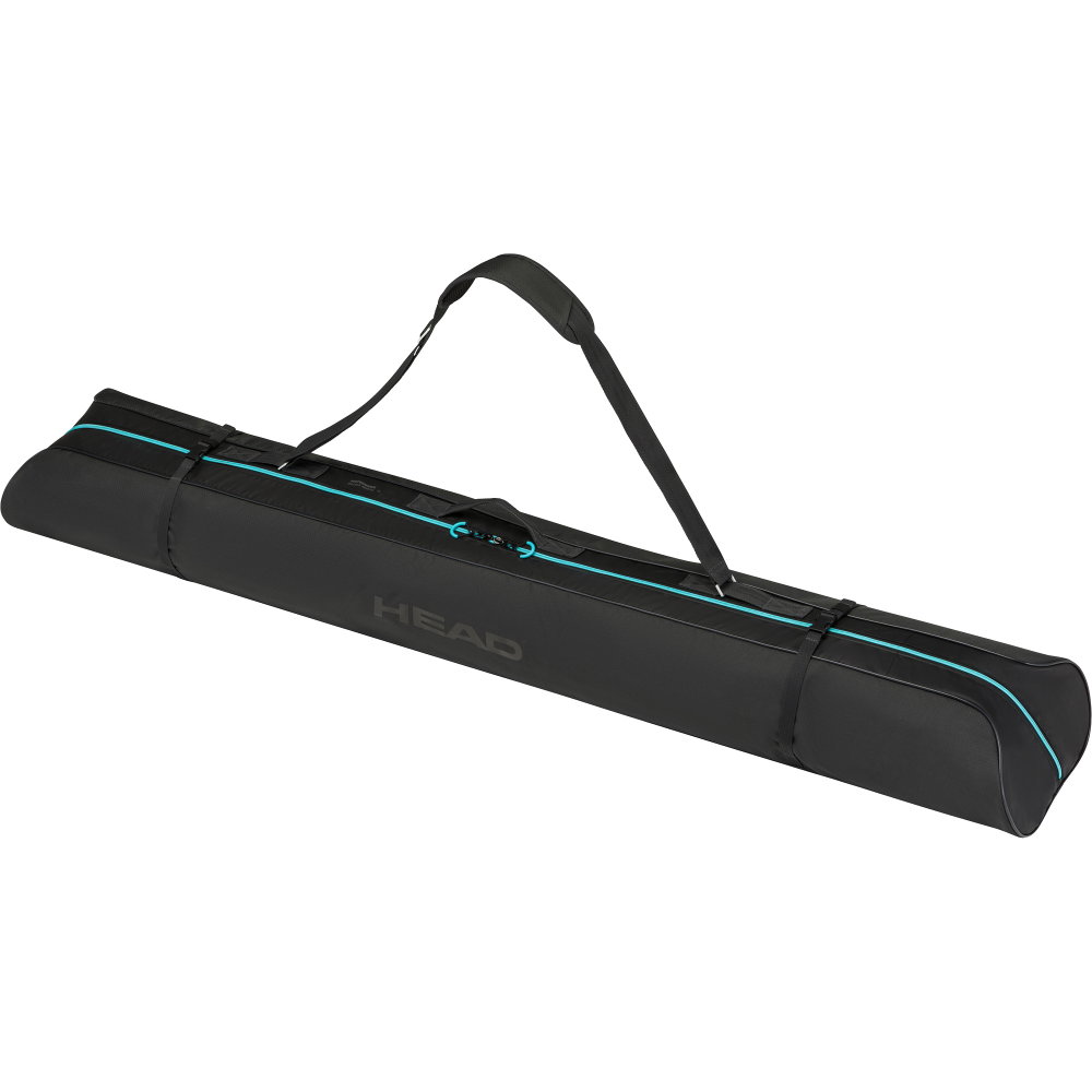 Head - Shape Double Skibag 175cm schwarz