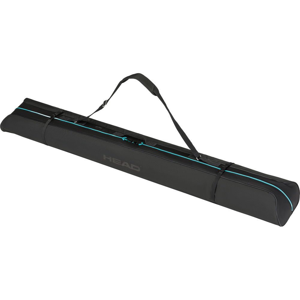 Head - Shape Double Skibag 195cm schwarz