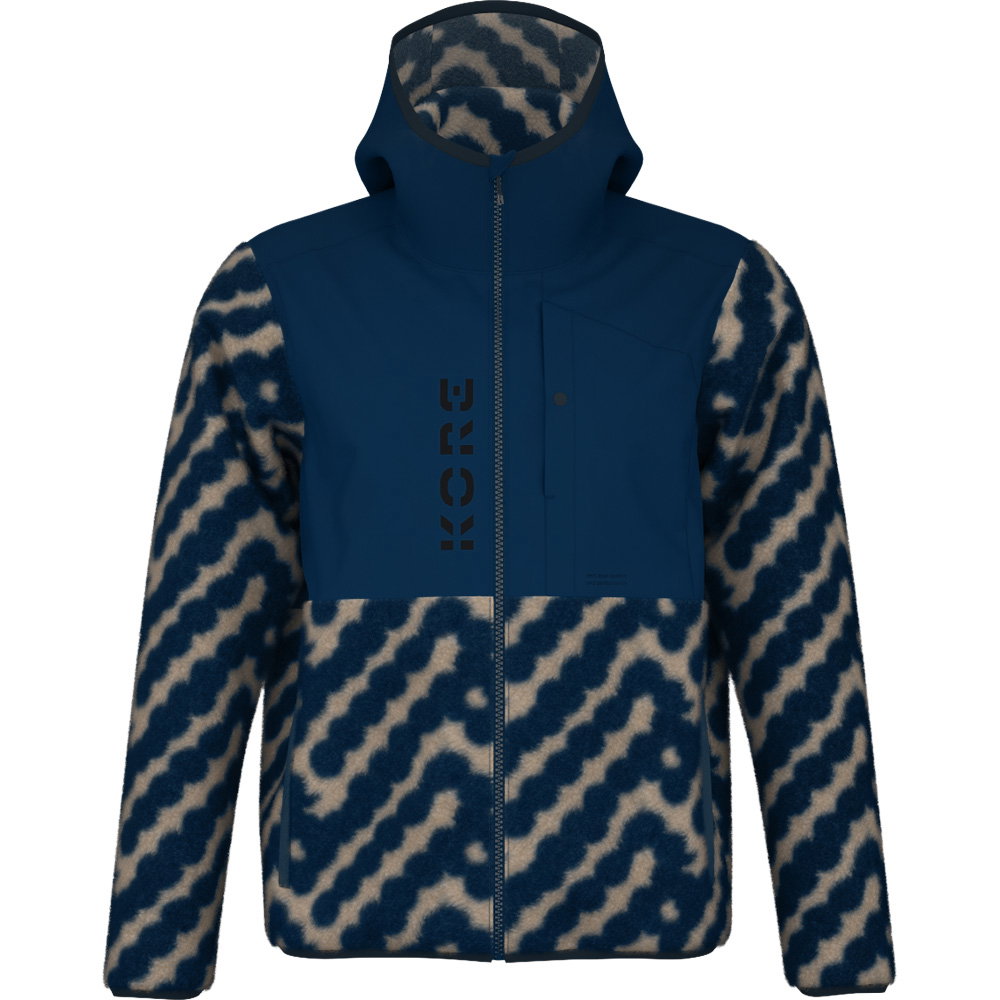 Head - Kore Fleece-Hoodie Herren velvetblue