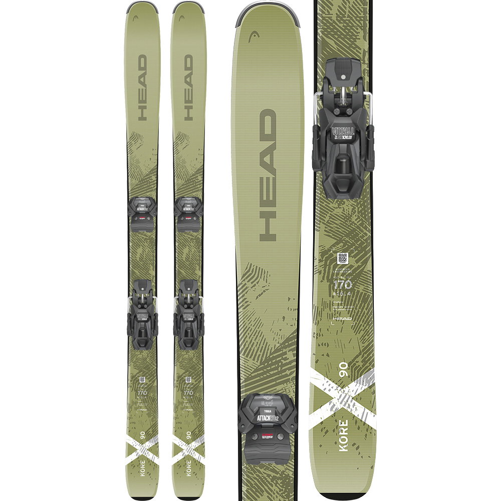 Head - Kore X 90 25/26 Ski inkl. Attack Lyt 12 GripWalk® Bindung