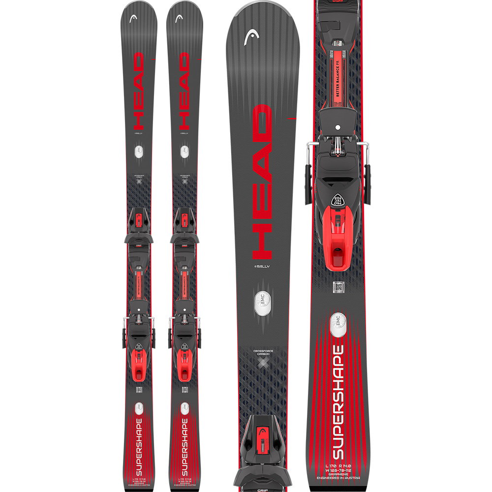 Head - Supershape e-Rally 26/27 Ski inkl. Protector EVO PR 13 GripWalk® Bindung