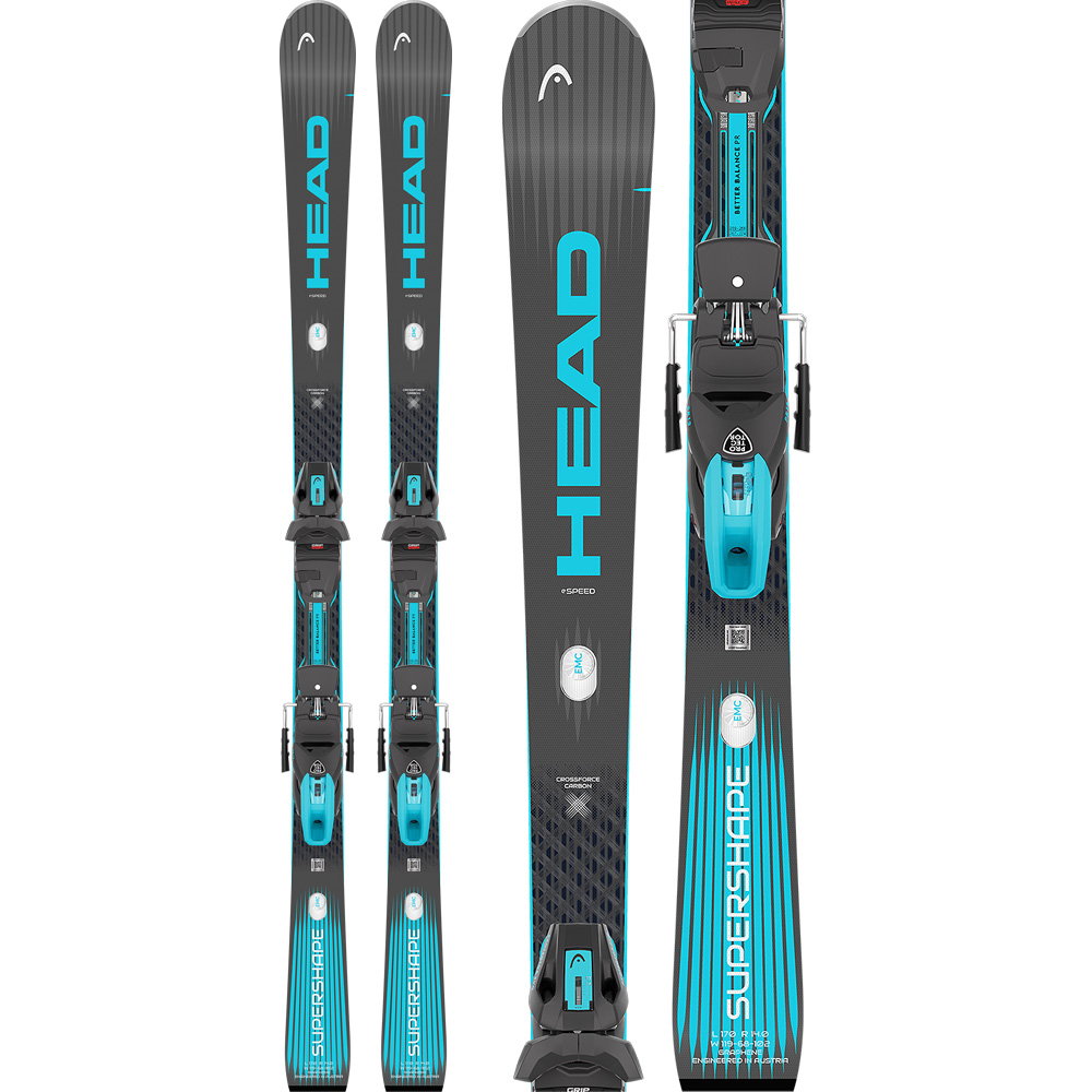 Head - Supershape e-Speed 26/27 Ski inkl. Protector EVO PR 13 GripWalk® Bindung