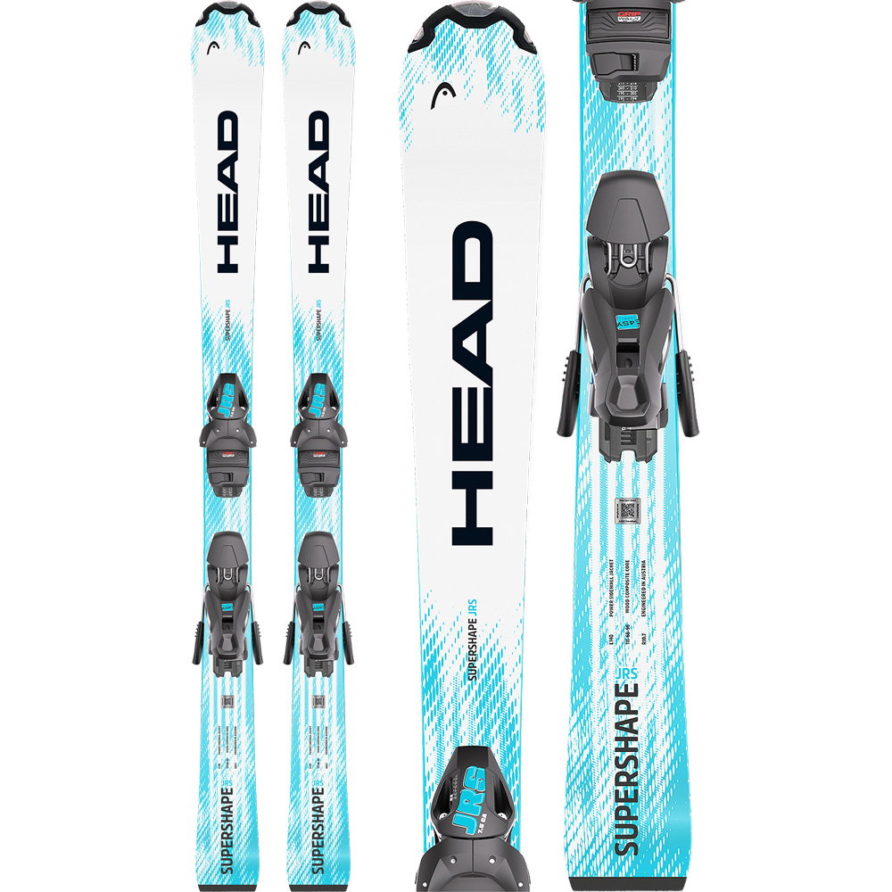 Head - Supershape JRS 26/27 Kinderski inkl. JRS 7.5 GripWalk® CA Bindung (140-160 cm)