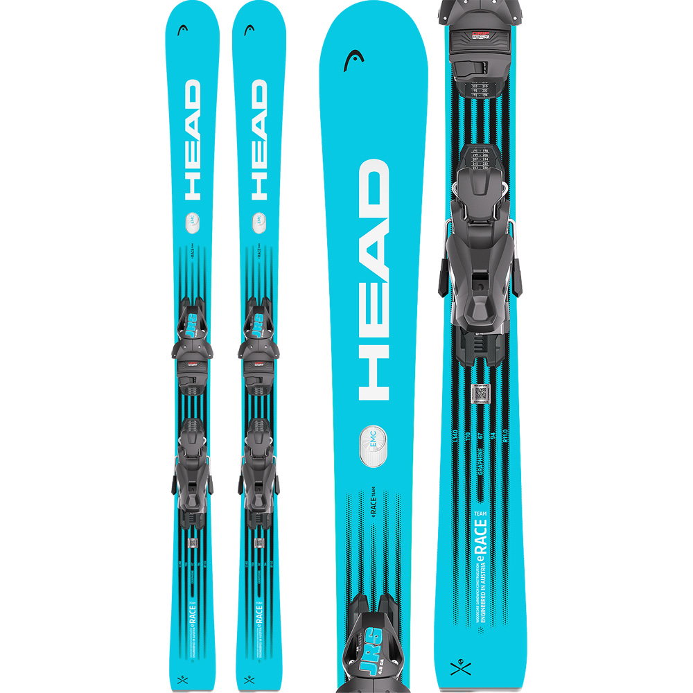Head - Worldcup e.Race Team JRS 26/27 Kinderski inkl. JRS 4.5 GripWalk® Bindung (100-130cm)