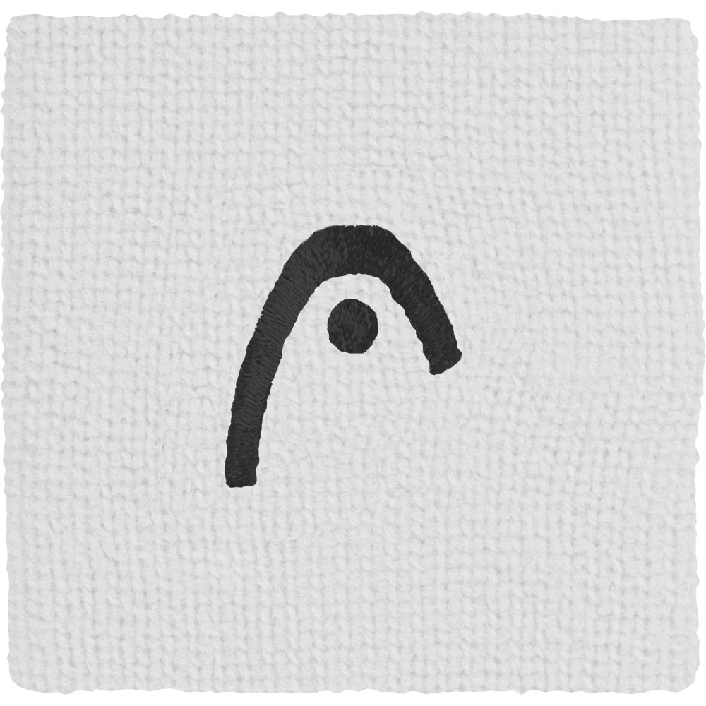 Head - Wristband 2.5' Schweißband weiß