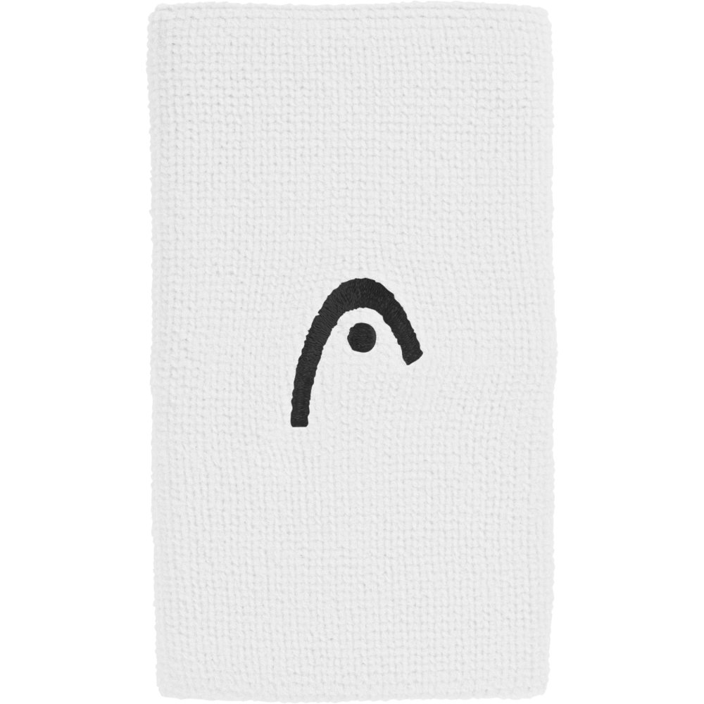 Head - Wristband 5' Schweißband weiß